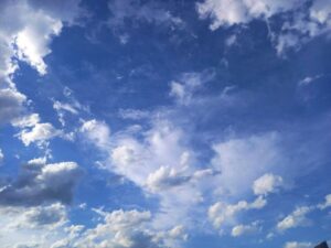 雲と空