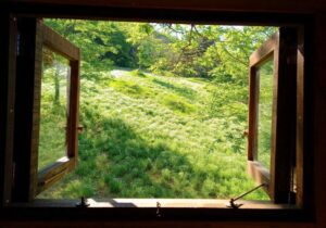 木の家　窓