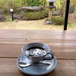 コーヒーと桜