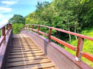 風穴の里の橋