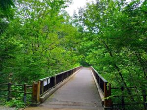烏川渓谷緑地の橋