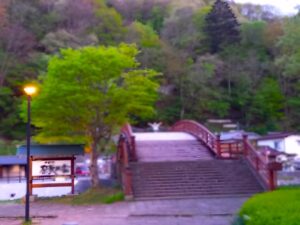 奈良井宿の橋