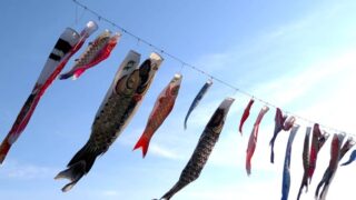 こいのぼり　安曇野市堀金