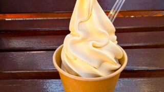 とうもろこしのソフトクリーム