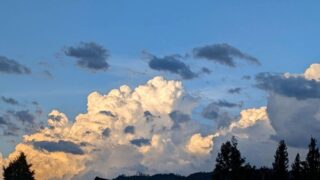 夏空の入道雲　２０２５年７月
