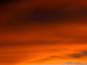 7月の夕焼け　２０２５年