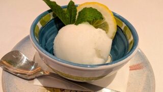 レモンシャーベット