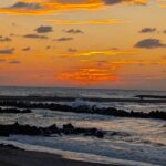 日本海の夕暮れ