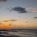 日本海の夕暮れ２