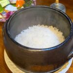 土鍋で炊いたご飯　新潟　よんよん