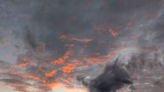 秋の夕暮れ　9月末