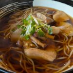 きのこ蕎麦　小諸懐古園