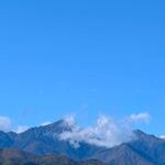 11月1日の常念岳と北アルプス