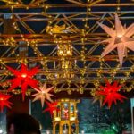 クリスマスマーケットのイルミネーション３　星