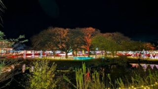 軽井沢プリンスの夜景