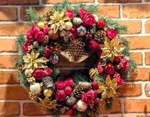 クリスマスマーケットのリース２