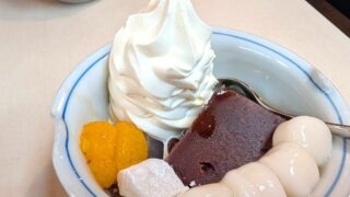 みはしのクリームあんみつ