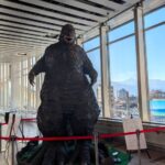 松本駅のシンゴジラ