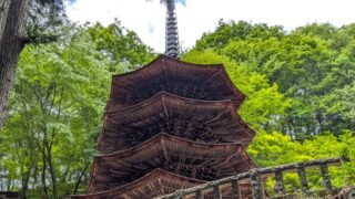 安楽寺の三重塔