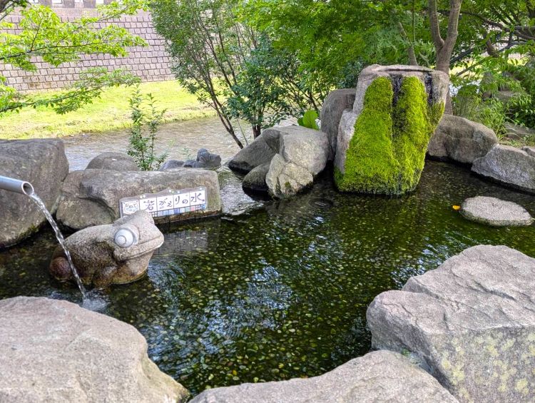 四柱神社の水飲み場　２０２６